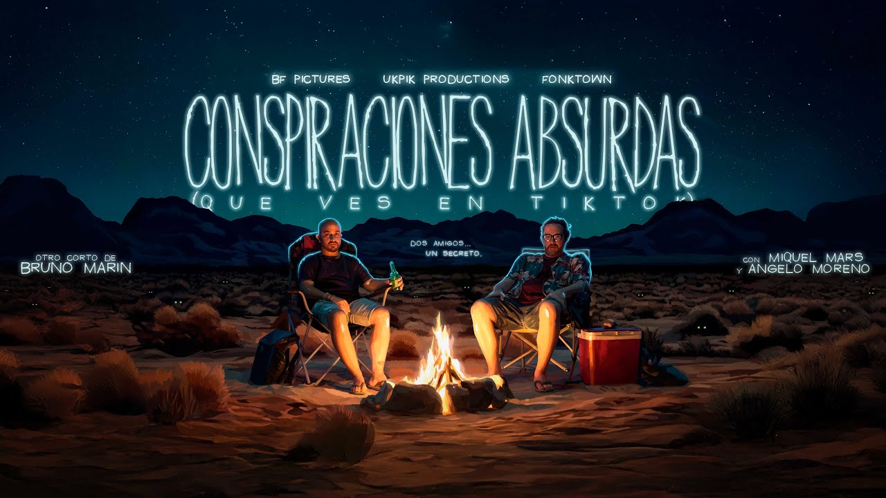 Conspiraciones Absurdas (que ves en TikTok) — Digital Compositor · VFX & compositing by Carlos Yau