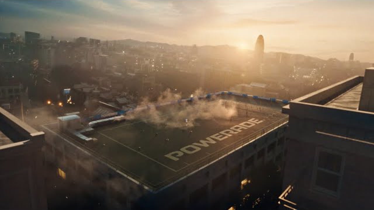 Powerade — Power Your Fate — Unreal Artist / 3D Artist · VFX & compositing by Carlos Yau
