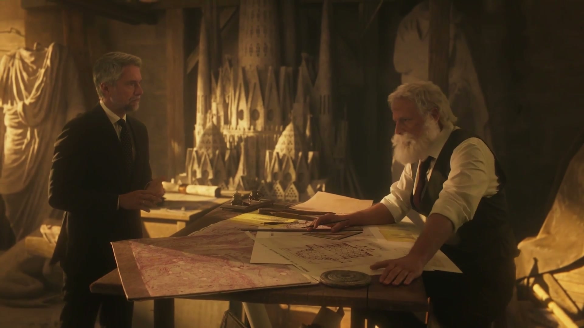 Telecinco — Cien Años de Gaudí — Digital Compositor · VFX & compositing by Carlos Yau